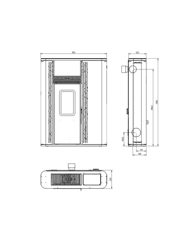 Super-slim 21cm Canalizable 11kW - Apo